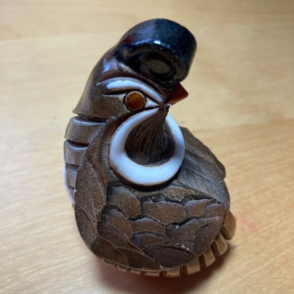 Artesania Rinconada Quail Pottery Figurine - Picture 6 of 8